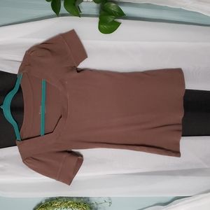 Express Sexy Basic Tee Light Brown